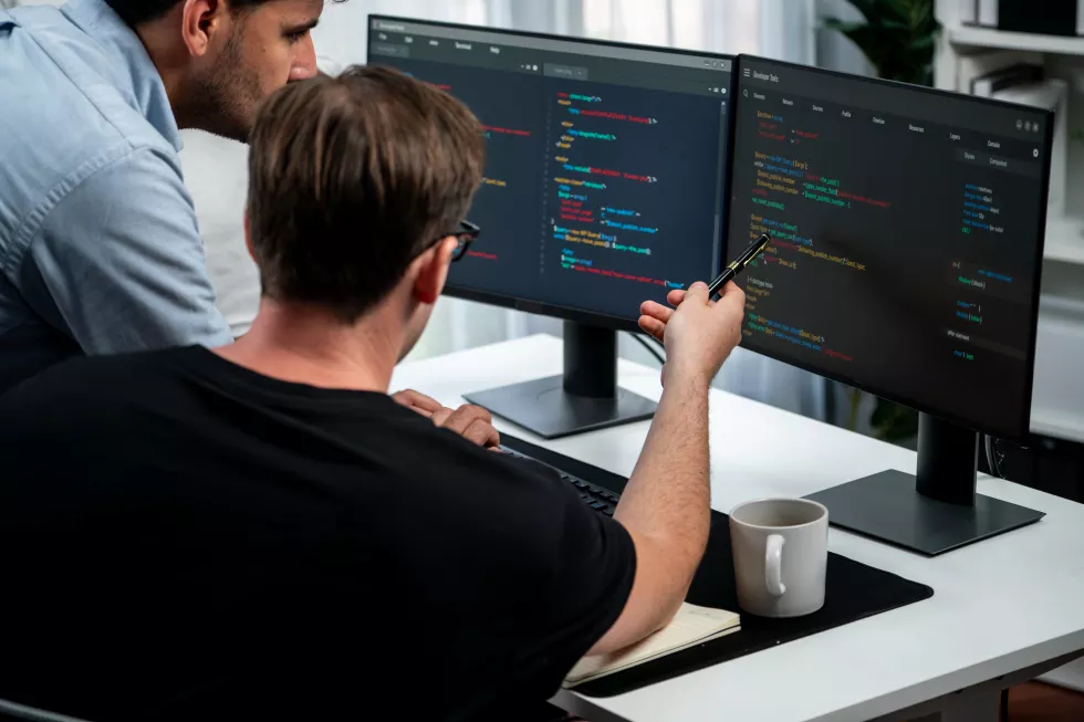 it-developers-discussing-online-software-development-information-sellable