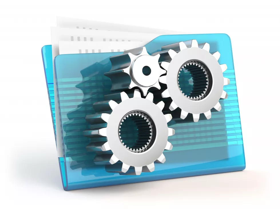 folder-sign-with-geras-icon-settings-database-archive-concept