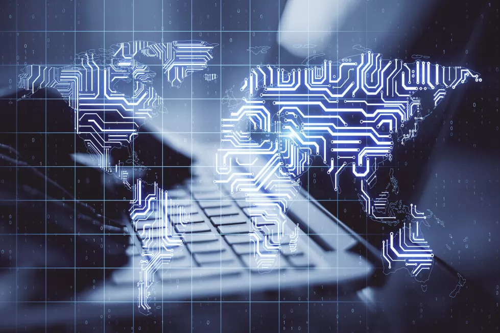 big-data-concept-with-human-hand-typing-laptop-keyboard-ans-abstract-digital-microchip-world-map