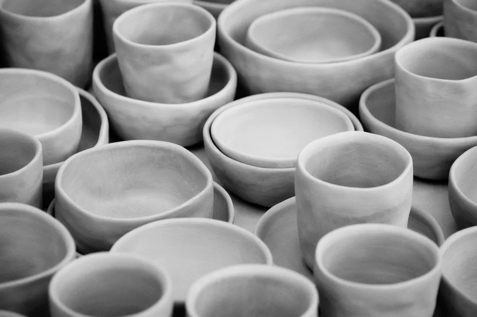 full-frame-shot-ceramics-containers
