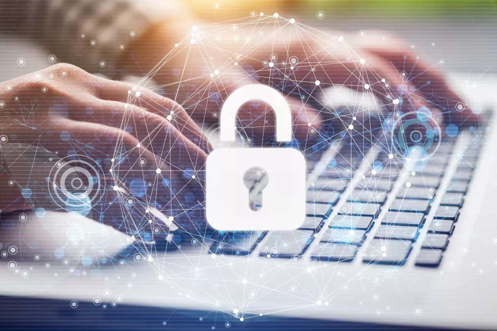 virtual-locking-mechanism-illustration-computer-keyboard