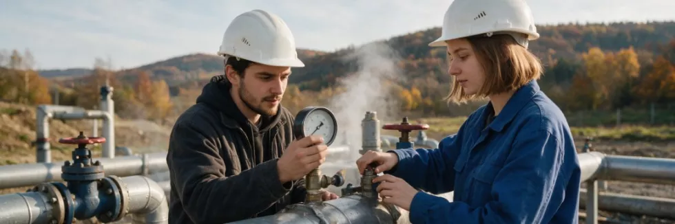 Geoenergetyka-test-studenci-przy-odwiercie-geotermalnym