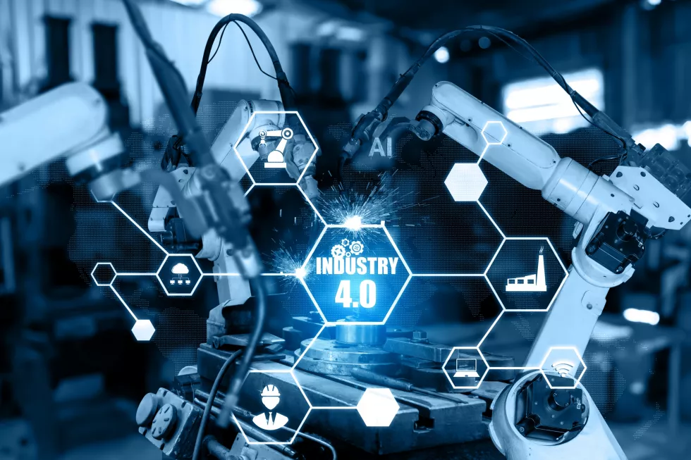 Robotyzacja i automatyzacja procesów wytwarzania – Industry 4.0