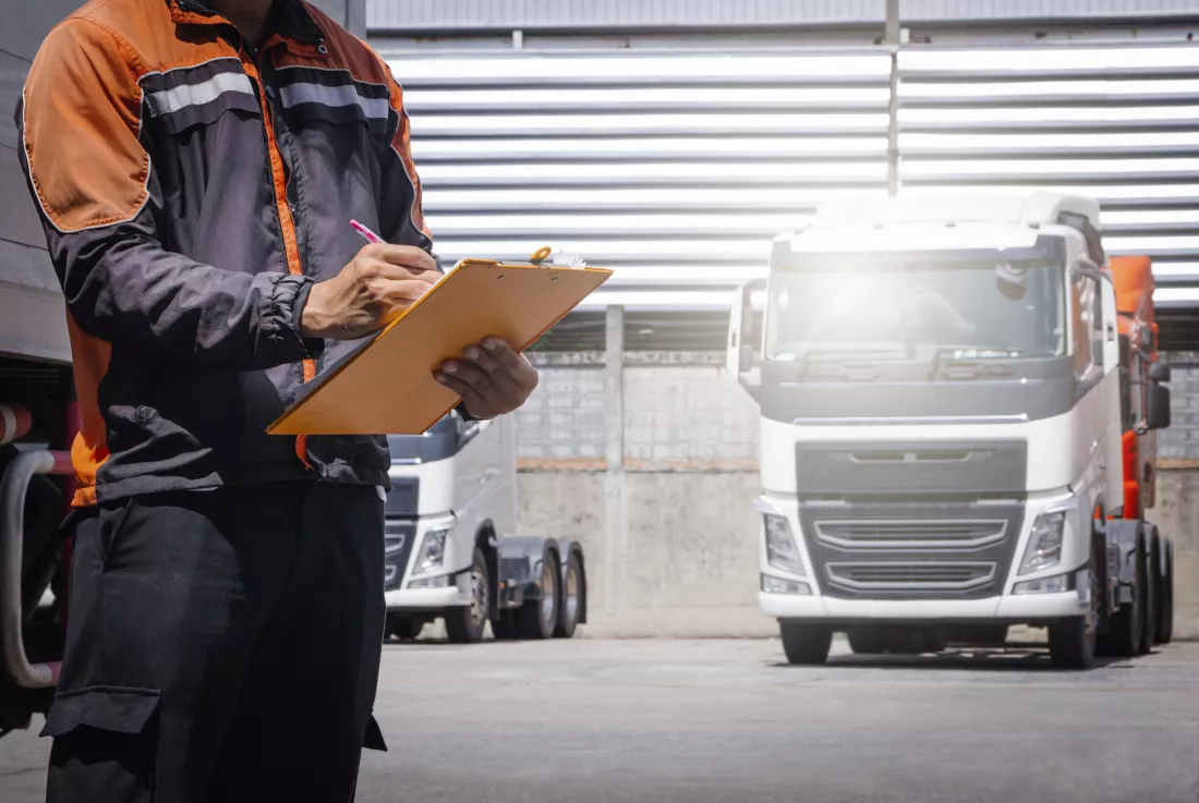 auto-mechanic-is-checking-trucks-safety-maintenance-checklist-inspection-truck-safety