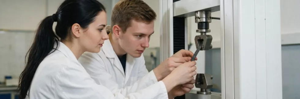 studenci-testuja-probke-kompozytu-w-laboratorium-materialowym