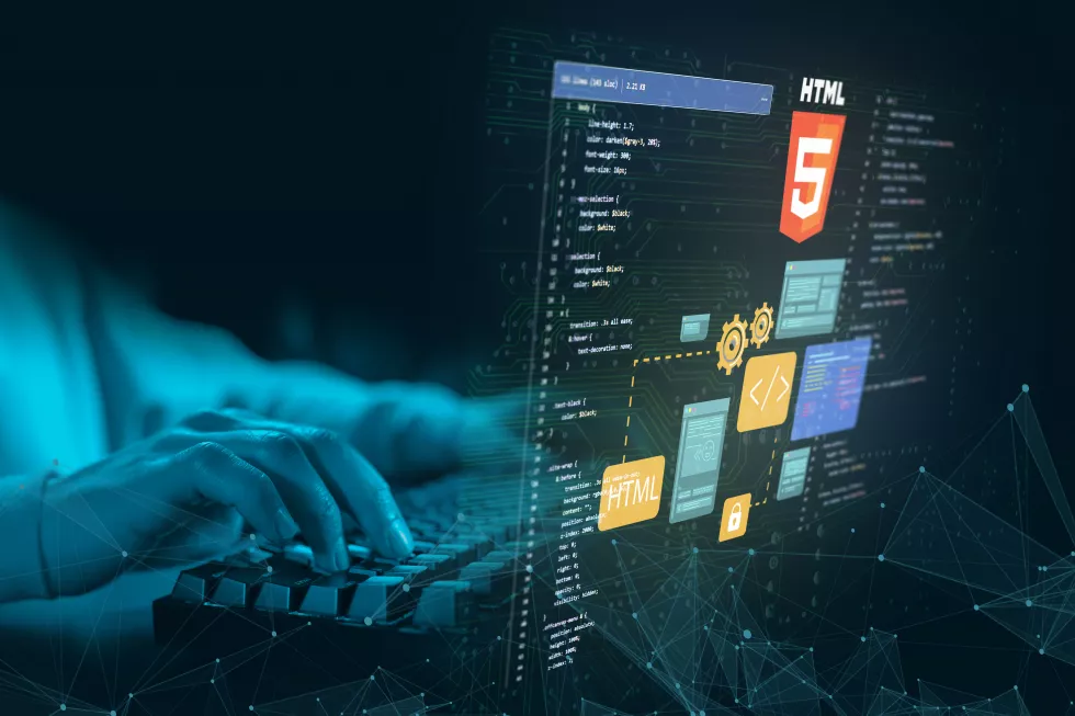 html-system-websites-concept